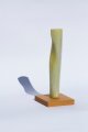 "Stele l" Gips bemalt 8 x 8 x 40 2006